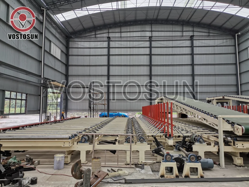 Gypsum Manufacturing Process Automatic Production Line for Gypsum Board