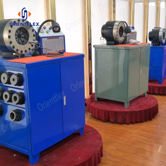 CE 12V 電動自動モバイル高圧工業用油圧ゴムホース継手、コネクタ、プレス、切断および圧着工作機械