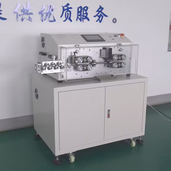 50 mm2 New Energy 用のコンピューター制御ケーブル切断およびストリッピングマシン